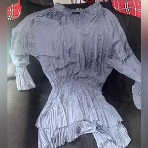 Really cute navy dress long sleeved